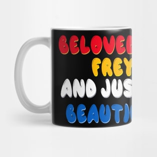 Beloved like Freya and just as beautiful Mug